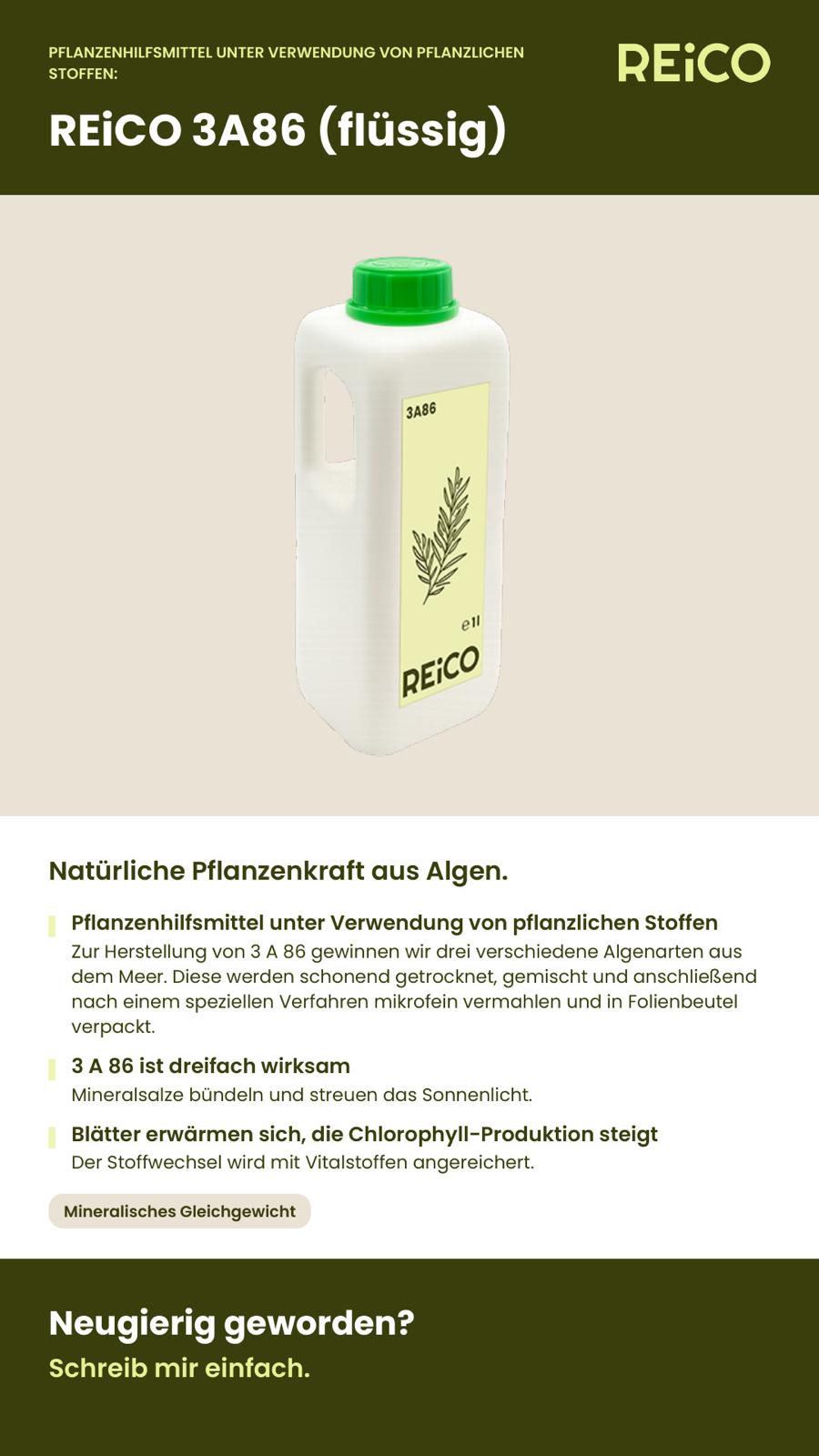 Reico Ergänzungsprodukt aus dem Sortiment für Menschen